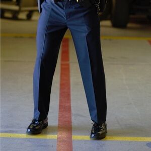 Flying Cross Serge Black Command Men’s NWT Not Hemmed to Length 100% POLYESTER